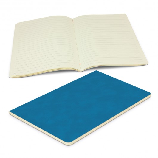 Budget Soft Touch Notebooks Royal blue